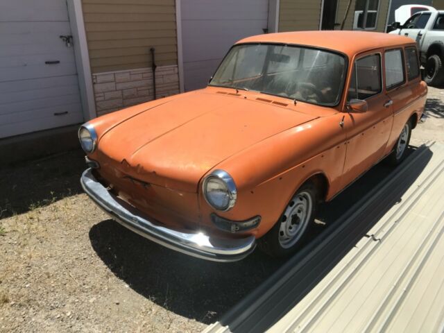 1973 Orange Volkswagen SQUAREBACK TYPE III Wagon