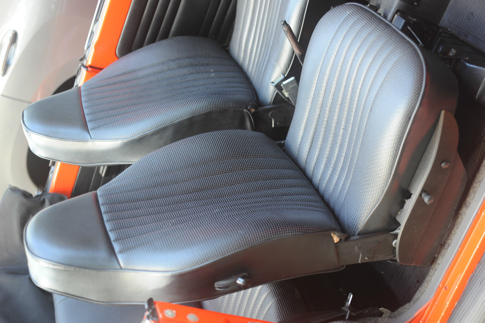 1973 Orange Volkswagen Beetle - Classic Convertible