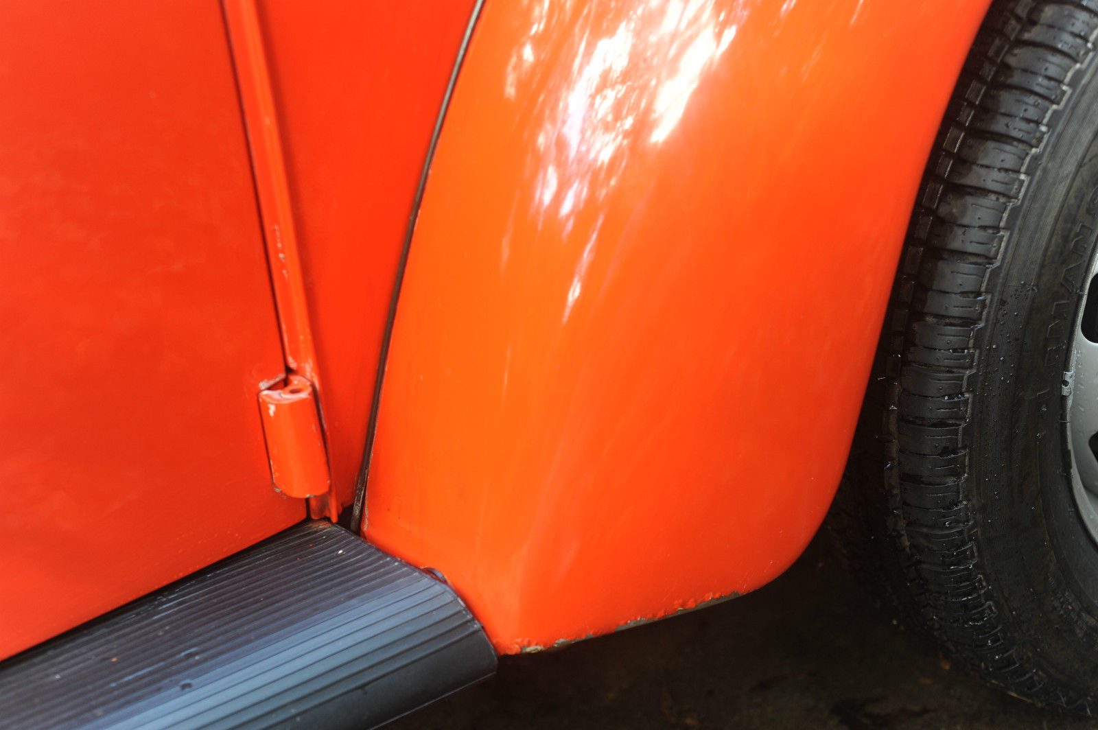 1973 Orange Volkswagen Beetle - Classic Convertible