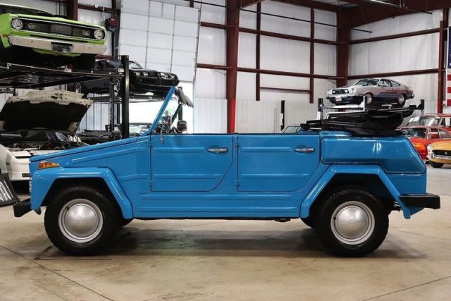 1973 Blue Volkswagen Thing Convertible