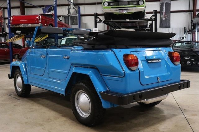1973 Blue Volkswagen Thing Convertible