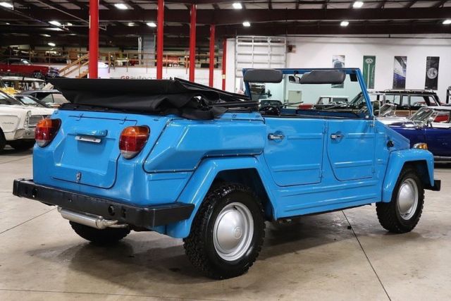 1973 Blue Volkswagen Thing Convertible
