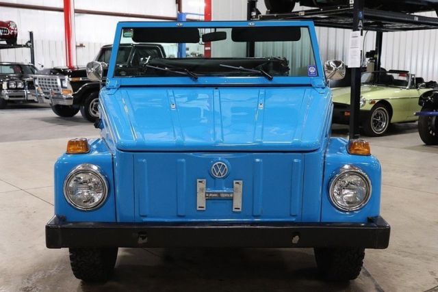 1973 Blue Volkswagen Thing Convertible