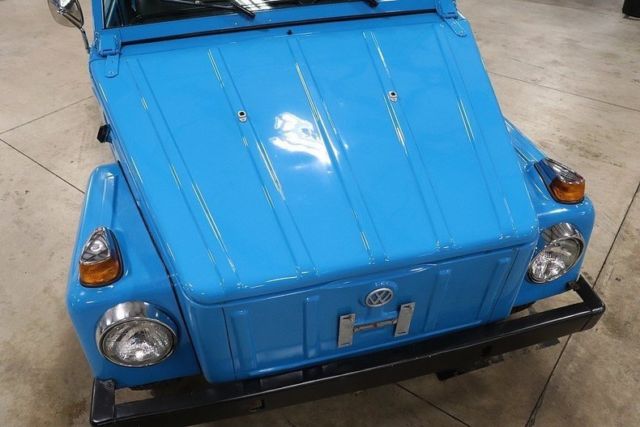 1973 Blue Volkswagen Thing Convertible