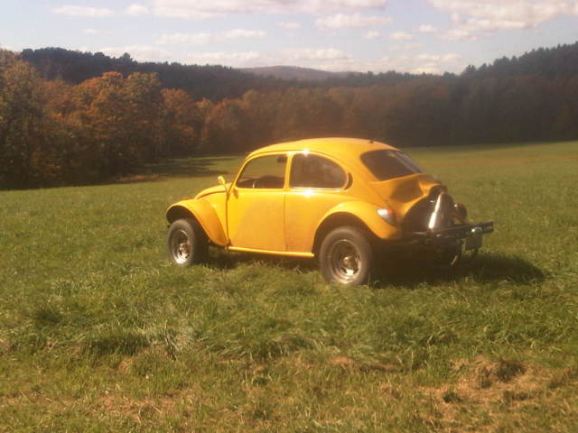 1973 Blue Volkswagen Beetle - Classic Coupe - Baja