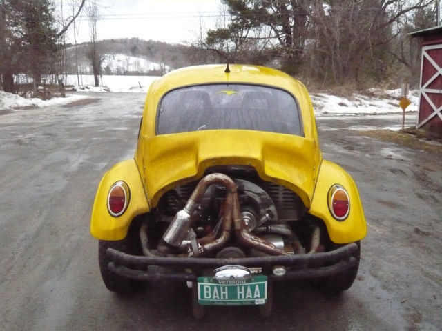 1973 Blue Volkswagen Beetle - Classic Coupe - Baja