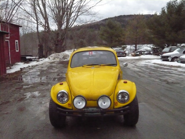 1973 Blue Volkswagen Beetle - Classic Coupe - Baja