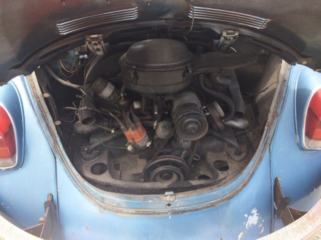 1973 Blue Volkswagen Beetle - Classic Coupe