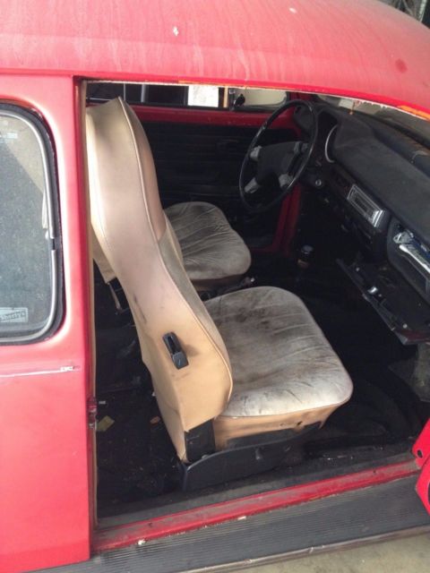 1973 Orange Volkswagen Beetle - Classic Coupe