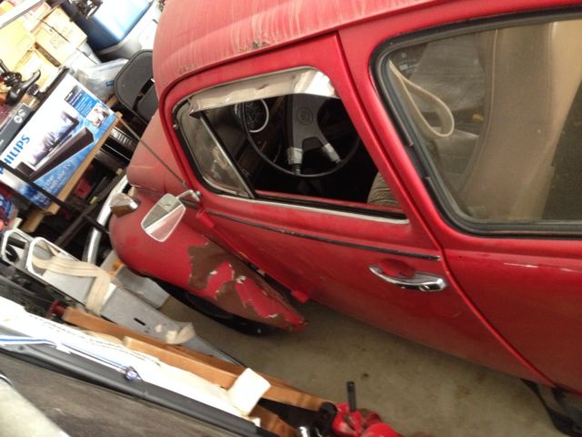 1973 Orange Volkswagen Beetle - Classic Coupe