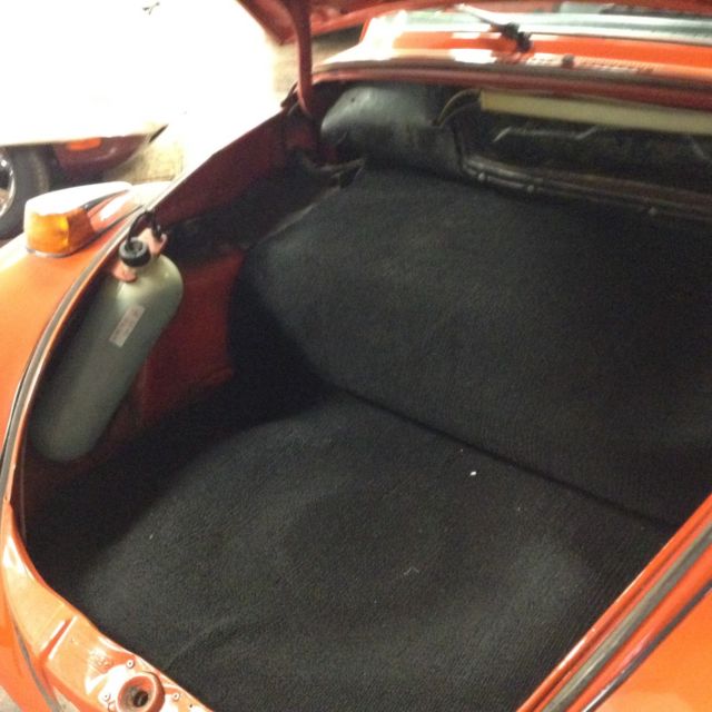 1973 Orange Volkswagen Beetle - Classic Convertible