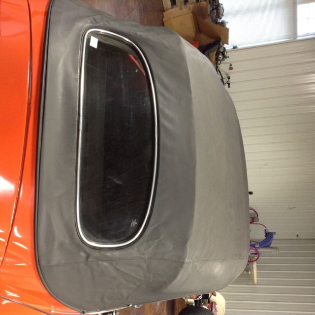 1973 Orange Volkswagen Beetle - Classic Convertible