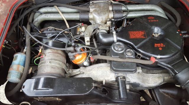 1973 Red Volkswagen Squareback Wagon