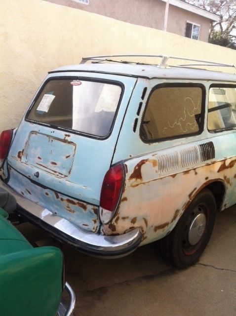 1973 Red Volkswagen Squareback Wagon