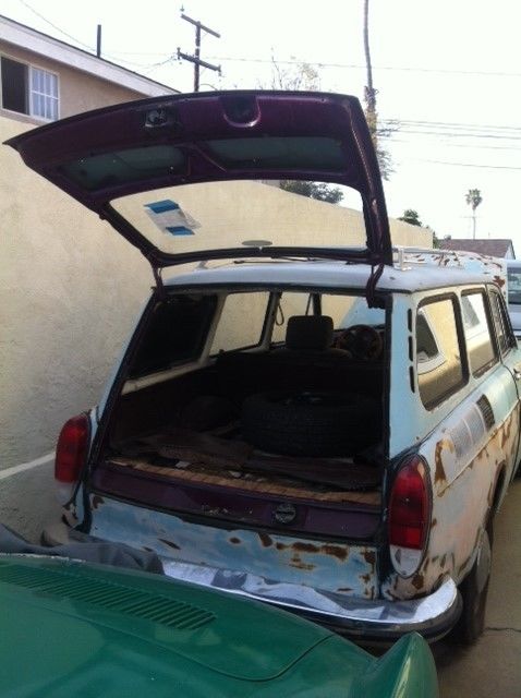1973 Red Volkswagen Squareback Wagon