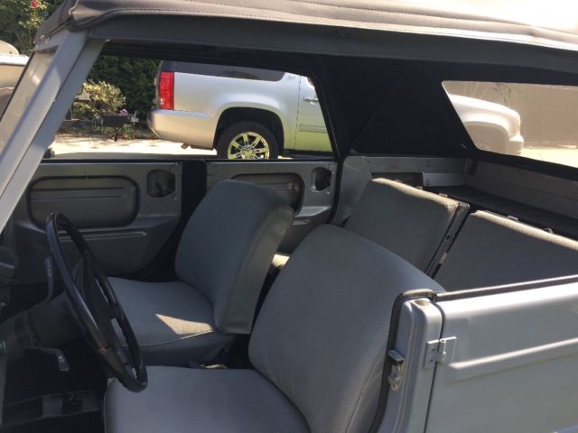 1973 Gray Volkswagen Thing Convertible