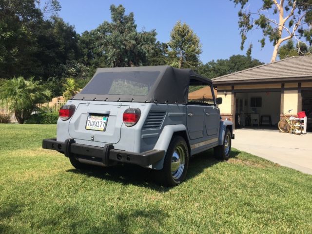 1973 Gray Volkswagen Thing Convertible