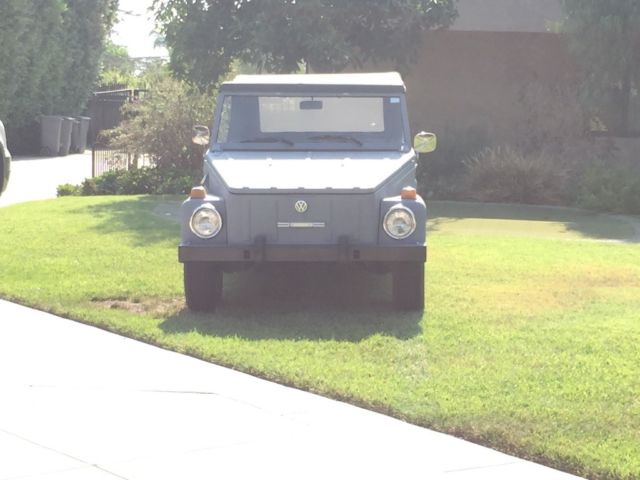 1973 Gray Volkswagen Thing Convertible