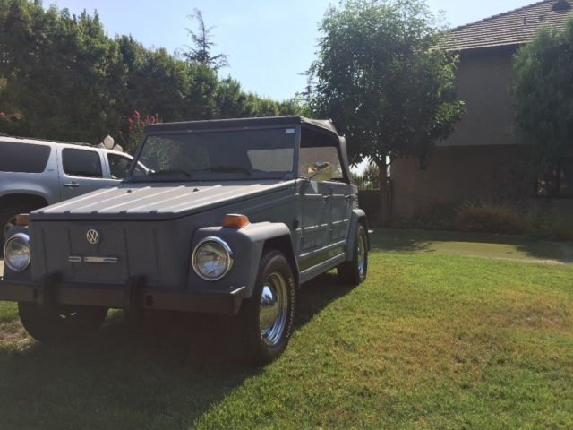 1973 Gray Volkswagen Thing Convertible