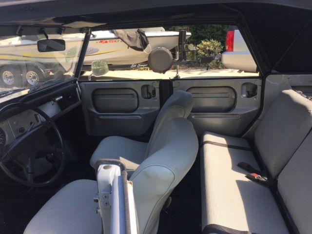 1973 Gray Volkswagen Thing Convertible