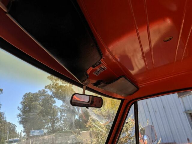 1973 Orange Dodge Power Wagon Single cab long bed