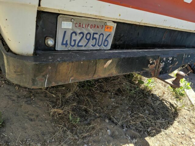 1973 Orange Dodge Power Wagon Single cab long bed