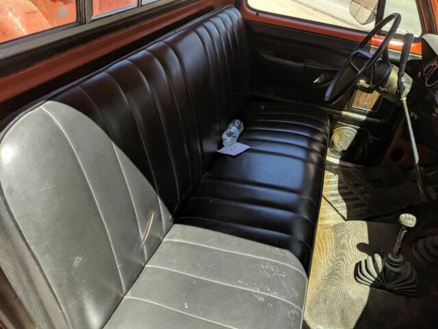 1973 Orange Dodge Power Wagon Single cab long bed