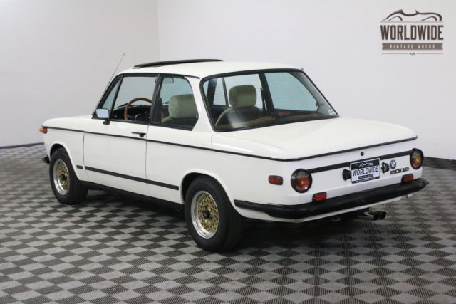 1973 White BMW 2002
