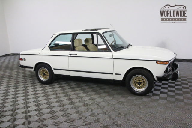 1973 White BMW 2002