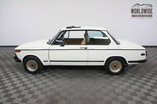 1973 White BMW 2002