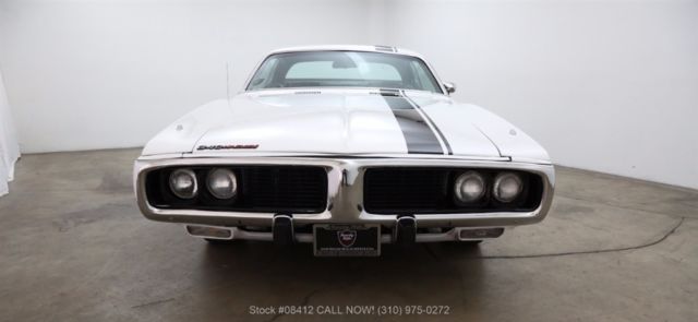 1973 White Dodge Charger