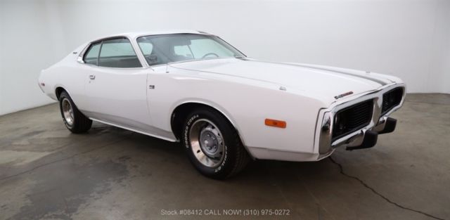 1973 White Dodge Charger