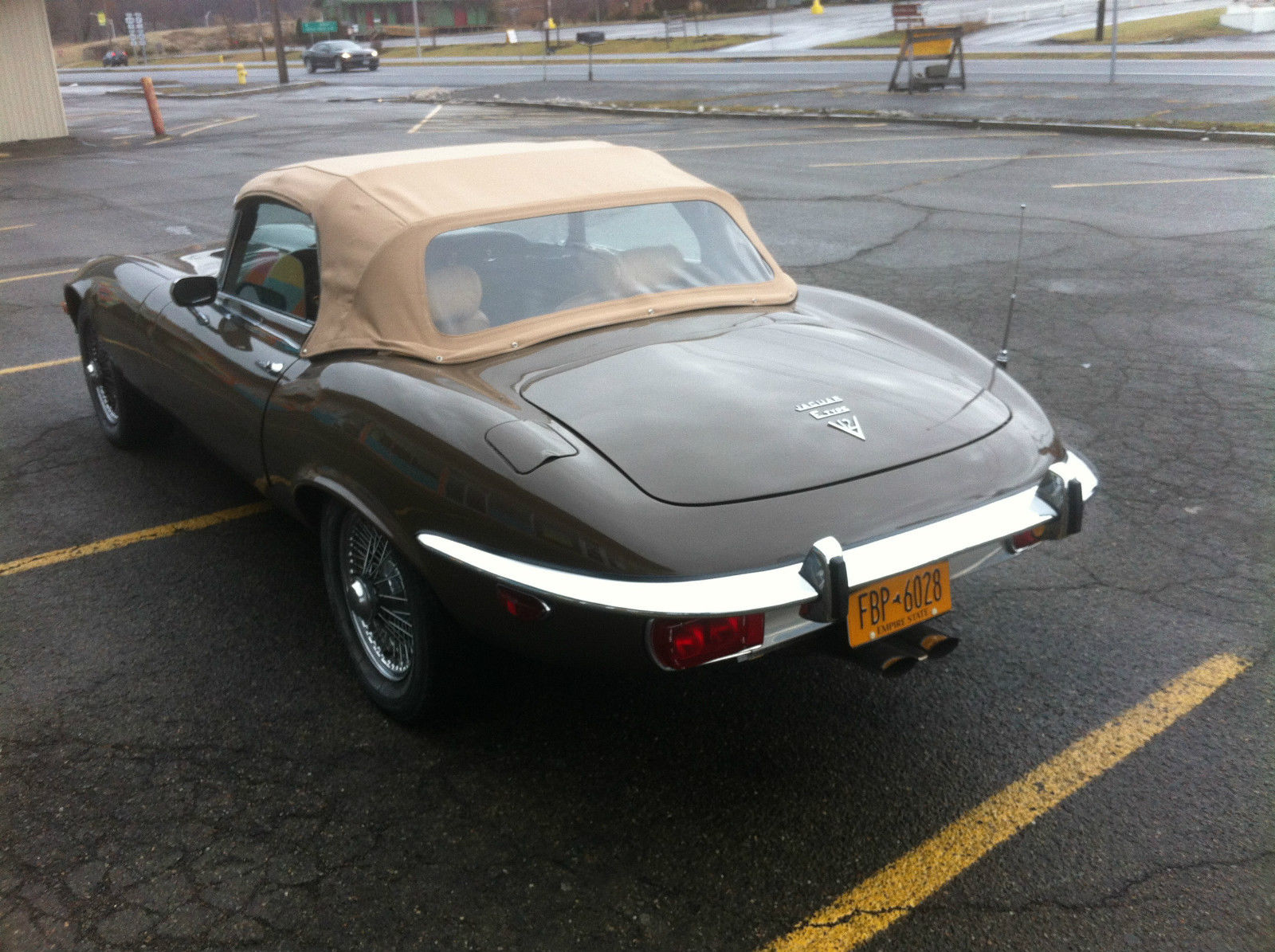 1973 Sable Jaguar E-Type Convertible