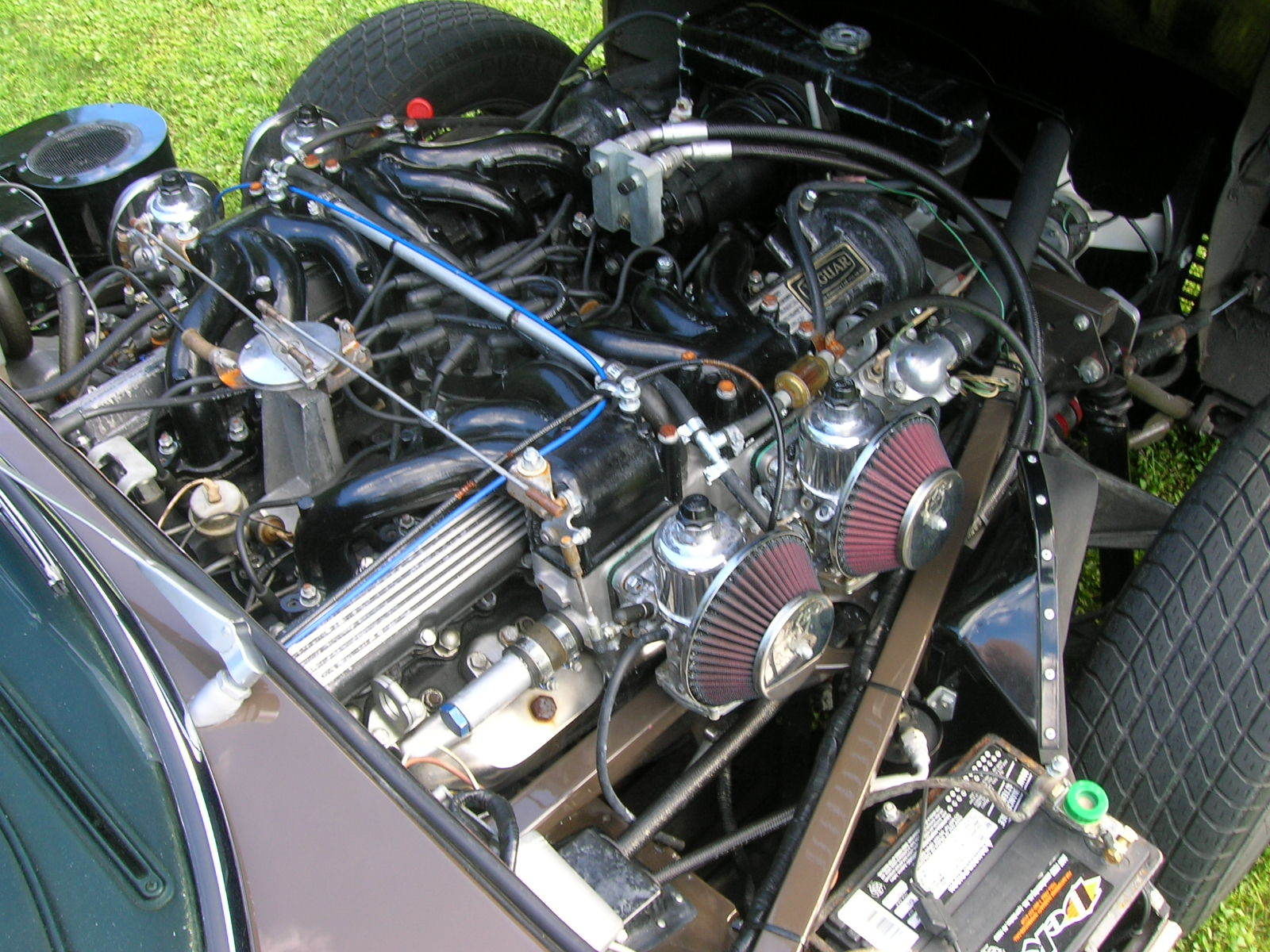 1973 Sable Jaguar E-Type Convertible