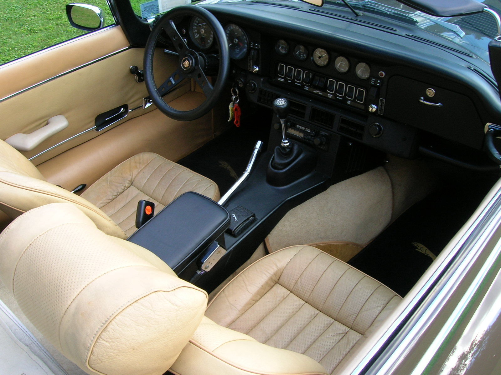 1973 Sable Jaguar E-Type Convertible
