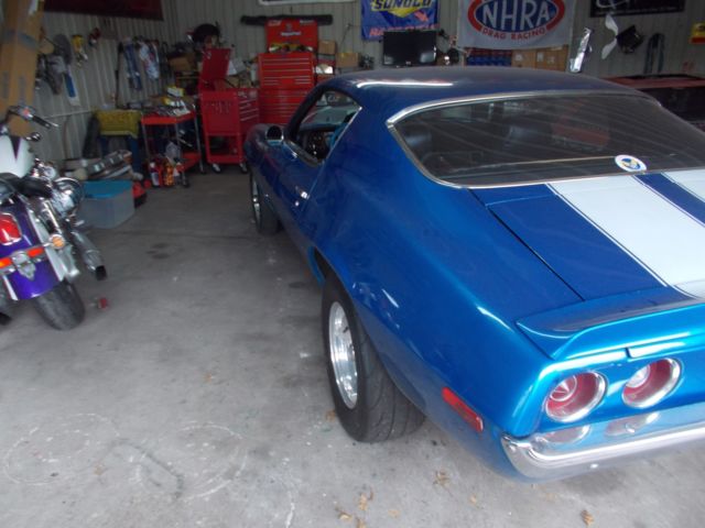 1973 Blue Chevrolet Camaro Z-28