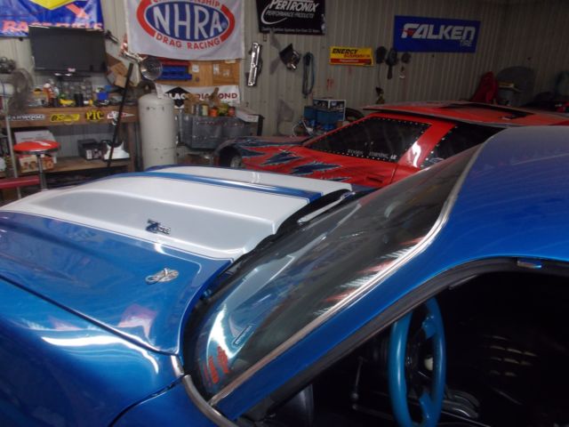 1973 Blue Chevrolet Camaro Z-28