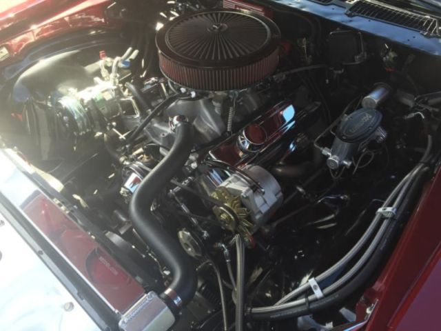 1973 Maroon Chevrolet Camaro Sedan