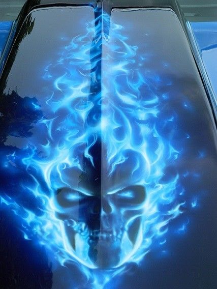 1973 Blue Chevrolet Camaro Coupe