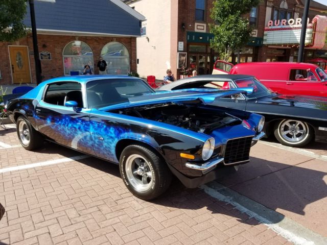 1973 Blue Chevrolet Camaro Coupe