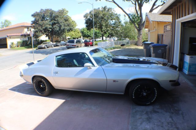 1973 silver Chevrolet Camaro coupe