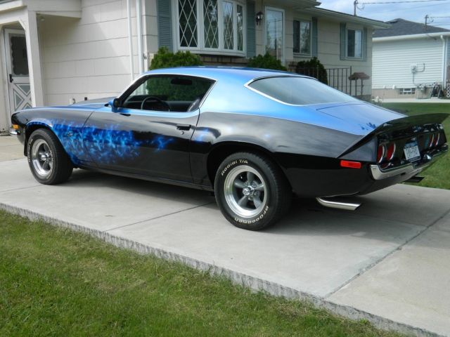 1973 Blue Chevrolet Camaro Coupe