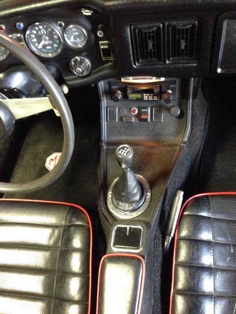 1974 Blue MG MGB Convertible