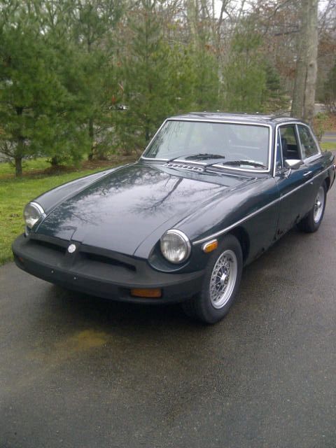1974 Green MG MGB Hatchback
