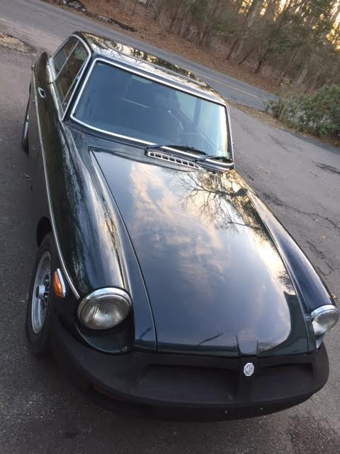 1974 Green MG MGB Hatchback
