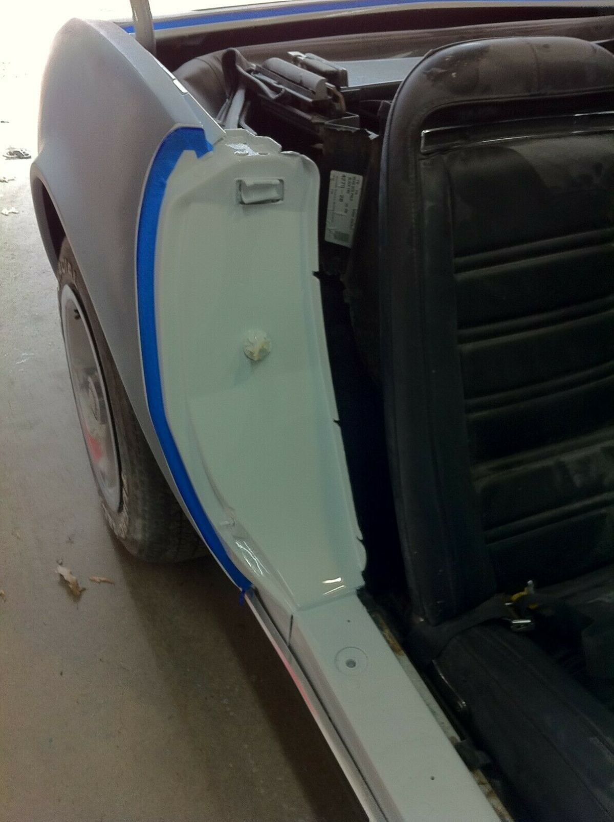 1974 White Chevrolet Corvette