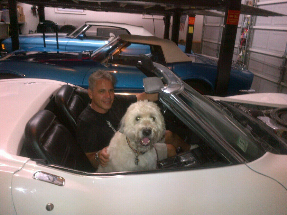 1974 White Chevrolet Corvette