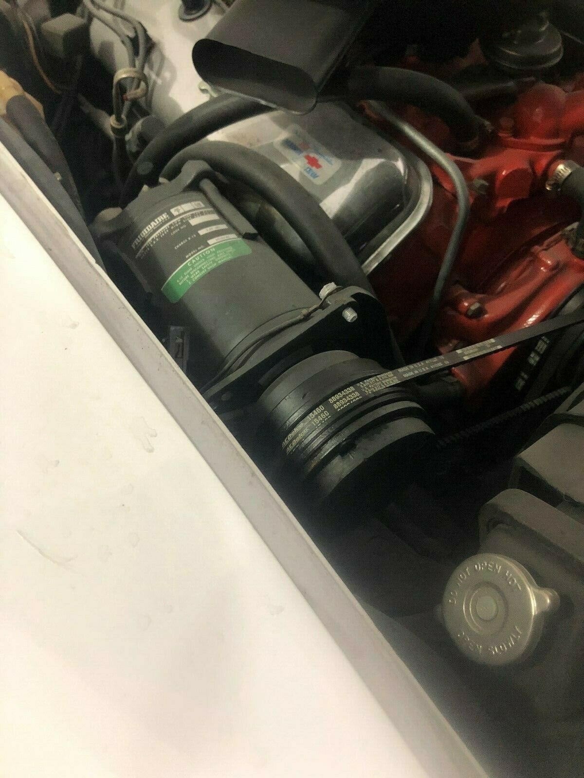 1974 White Chevrolet Corvette