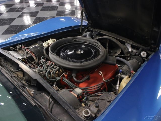 1974 Blue Chevrolet Corvette