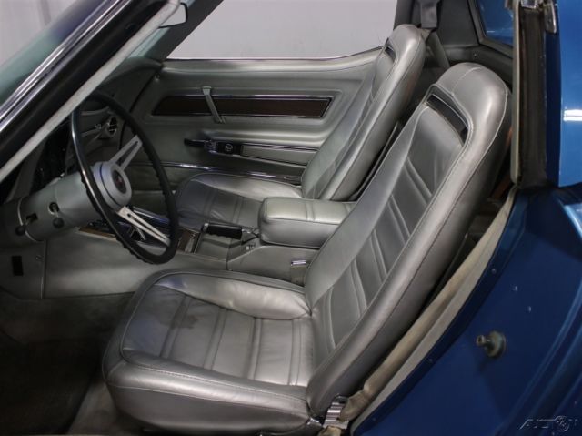 1974 Blue Chevrolet Corvette